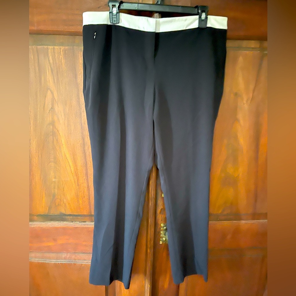 New York & Company Black Slim Ankle Pant Size 12